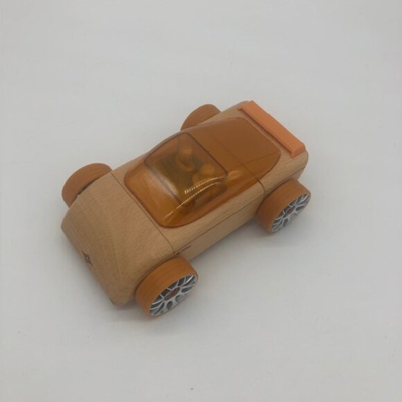AUTOMOBLOX C9S BERLINETTA ORANGE SPORTS CAR WOODEN CAR (Like new in box)(2006) - Picture 3 of 12